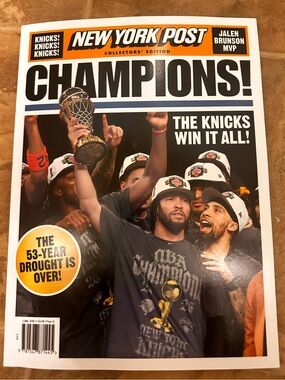 New York Post Magazine'CHAMPIONS!' Collectors Edition